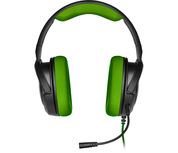 Corsair HS35 Stereo Gaming Headset (zielony) - 504083 - zdjęcie 2